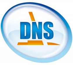 Логотип производитель ноутбуков DNS